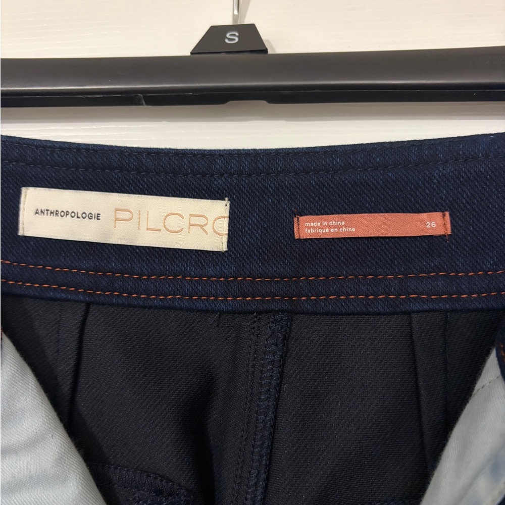 Anthropologie Pilcro High Rise Soft Relaxed Demin Pants 26 - Picture 4 of 4